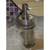 furdo folyekonyszappan adagolo furdoszoba kiegeszito uveg retro vintage francia.jpg